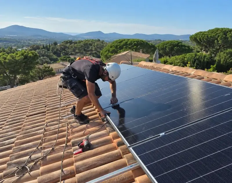 Installateur panneaux solaires Beaumont-du-Ventoux — pose photovoltaïque sur toiture