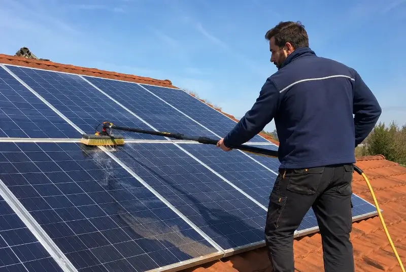 Nettoyage et entretien de panneaux solaires à Beaumont-du-Ventoux